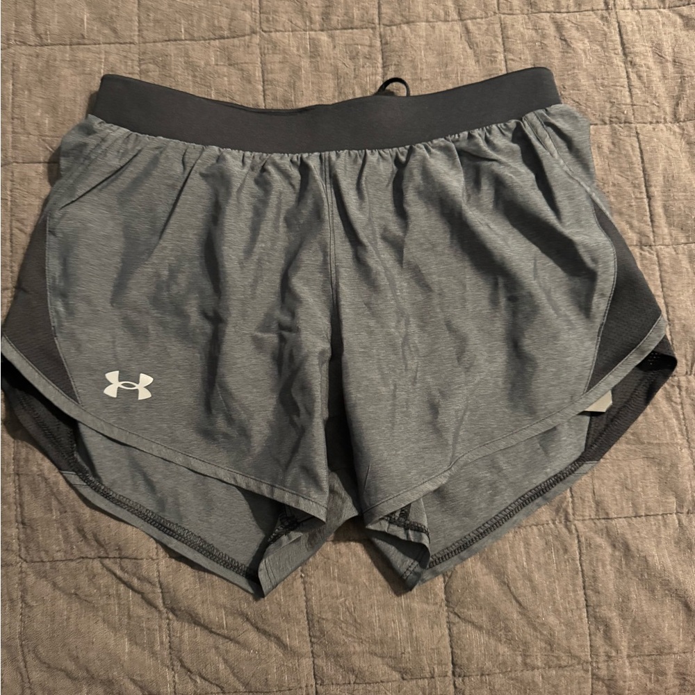 Under Armour Women's Charcoal Athletic Shorts